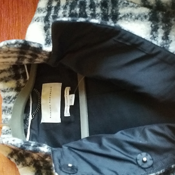 BANANA REPUBLIC Wool Belted Blazer - Picture 4 of 5